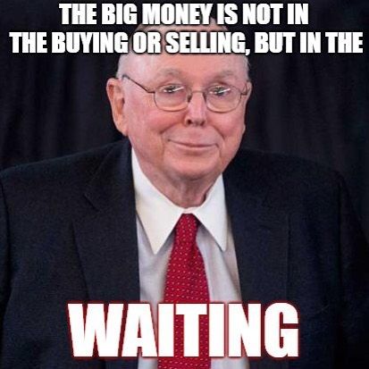 Charlie's words of wisdom.